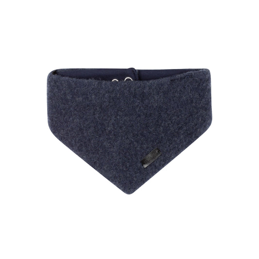 GOTS Merino Baby-Halstuch Fleece, navy