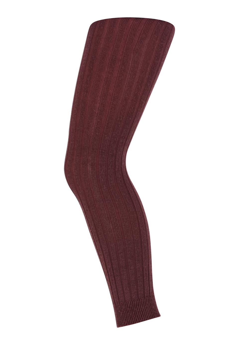 Wolle leggings, Grape Skin