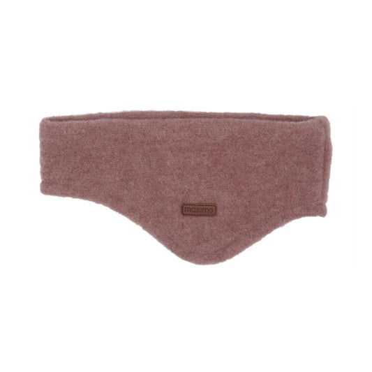 Wollfleece Stirnband, rosa