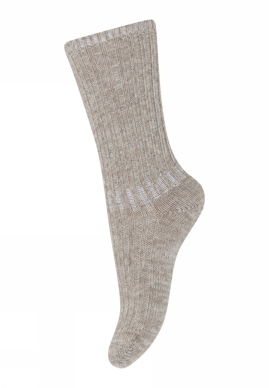 Quinn Socken, beige