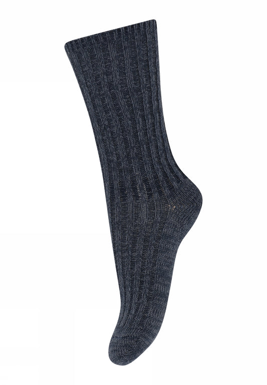 Quinn Socken, blau