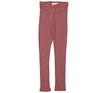 Wolle Leggings, Berry Blend