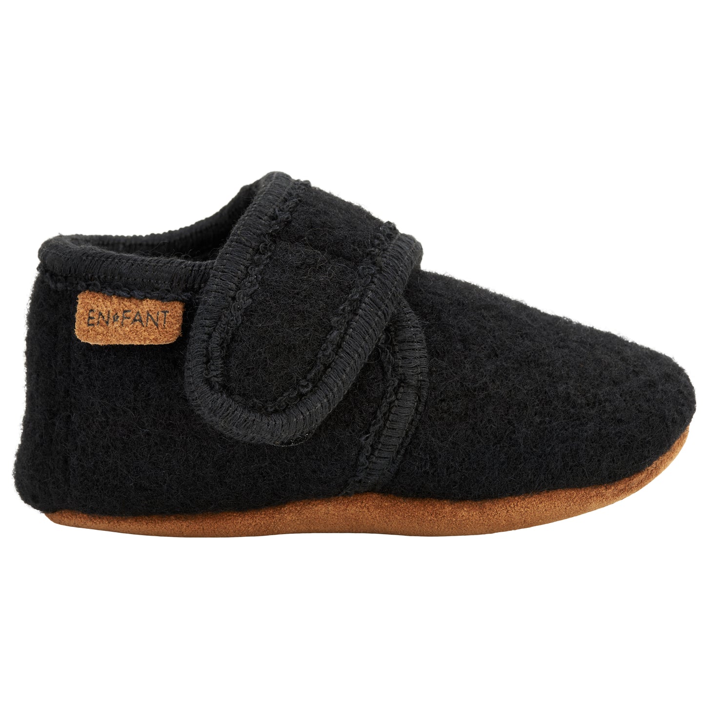 Baby Wool slippers, navy