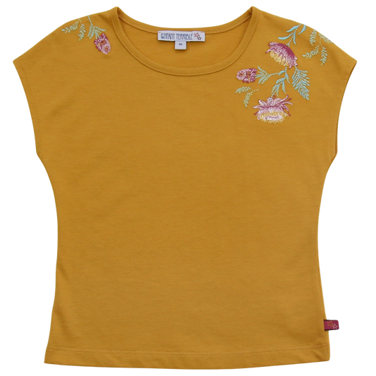 Blumen Top, ochre