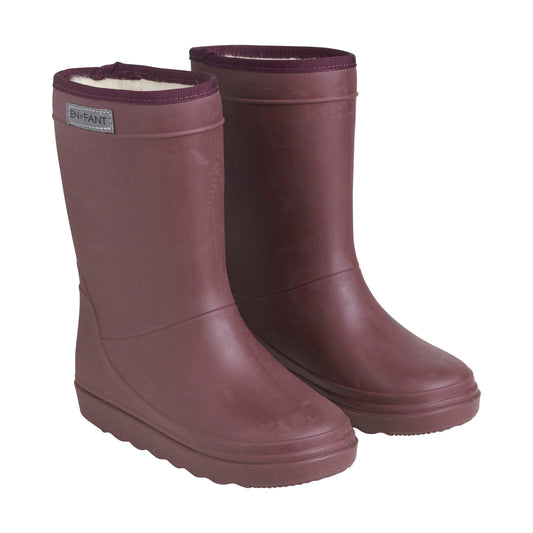 Thermo Boots, Aubergine