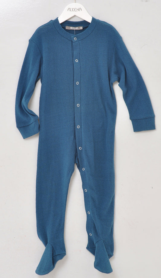 Baby Stampler Ripp BioBourretteseide, blau