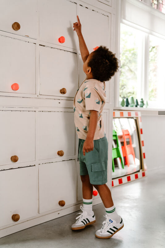 Daily Seven Cargo Shorts - Ocean Green