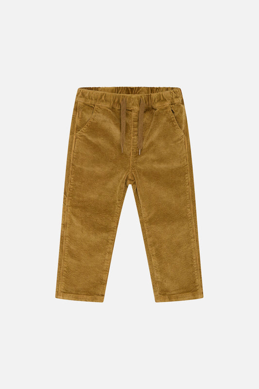 Cordhose, senfgelb