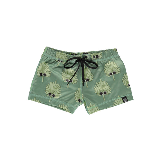 Badeshorts `Let it Leaf`