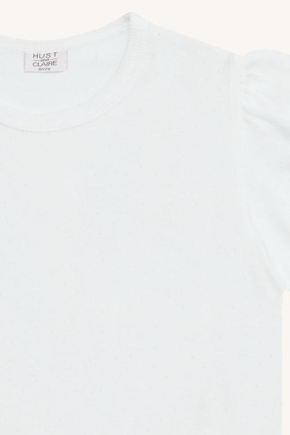 Hust & Claire Alma Tshirt, White