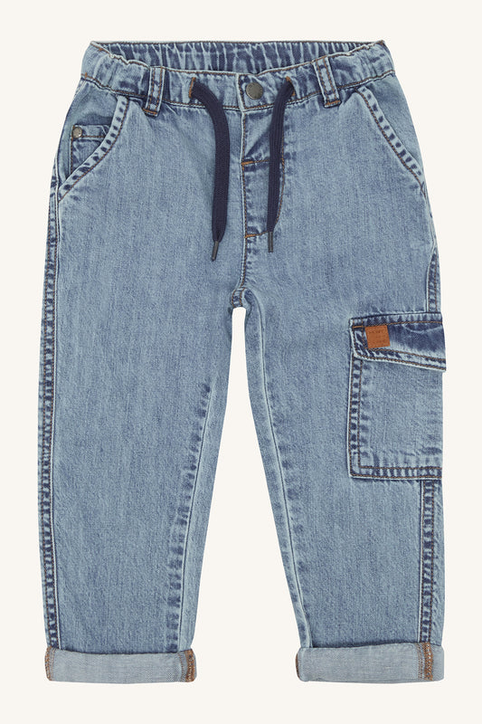 Hust & Claire James Trousers, Washed denim