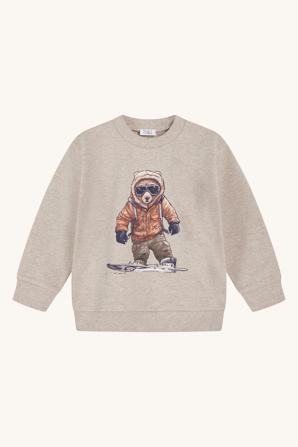 Sweatshirt Sejer, snowboarder Bär