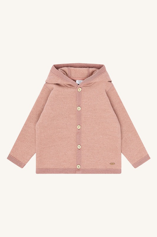 Ebba Wollwalkjacke, rosa