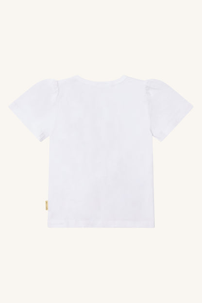 Hust & Claire Alma Tshirt, White