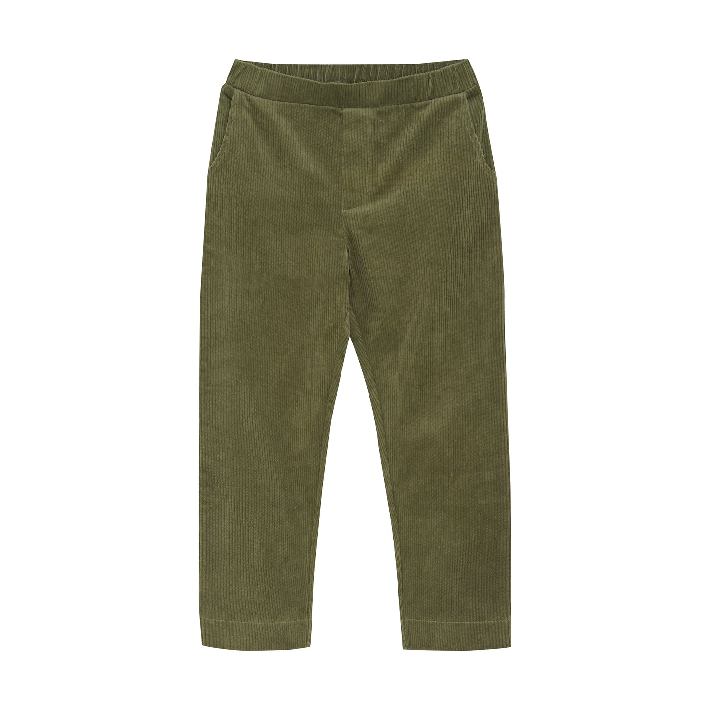 Cordhose, grün