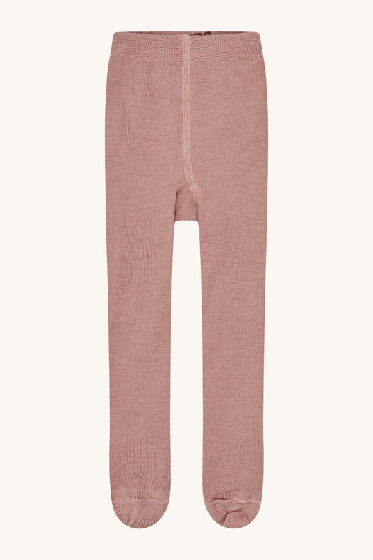 Wolle/Bambus Strumpfhose - Foxie rosa