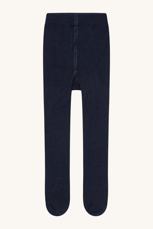 Wolle/Bambus Strumpfhose - Foxie navy