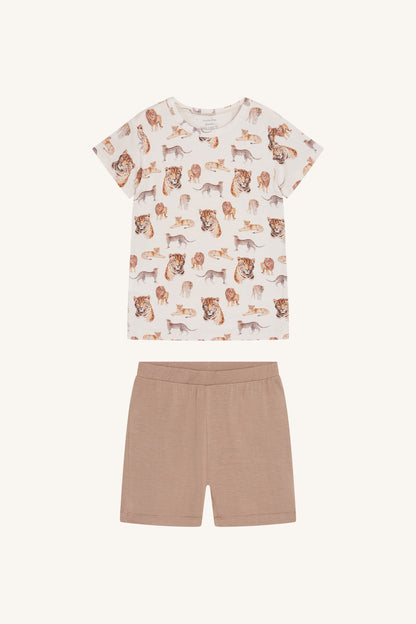 Hust & Claire Fun Pyjamas, White sand