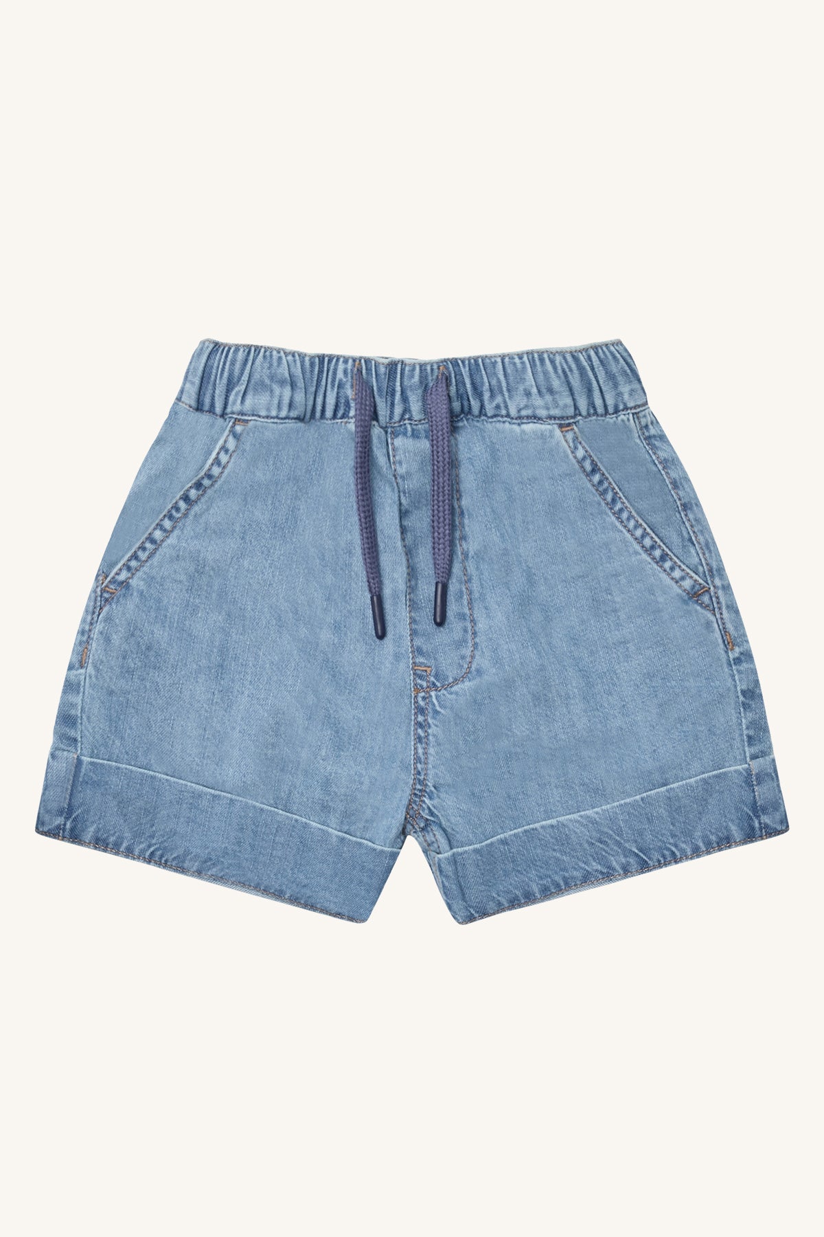 Hust & Claire Hans Shorts, Washed denim