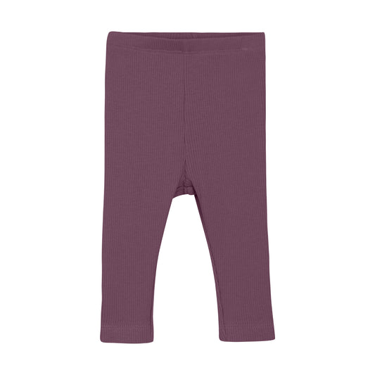 Leggings Rib, Violett