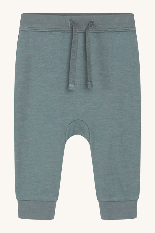 Wolle/Bambus Trainerhose - Gaby, mint