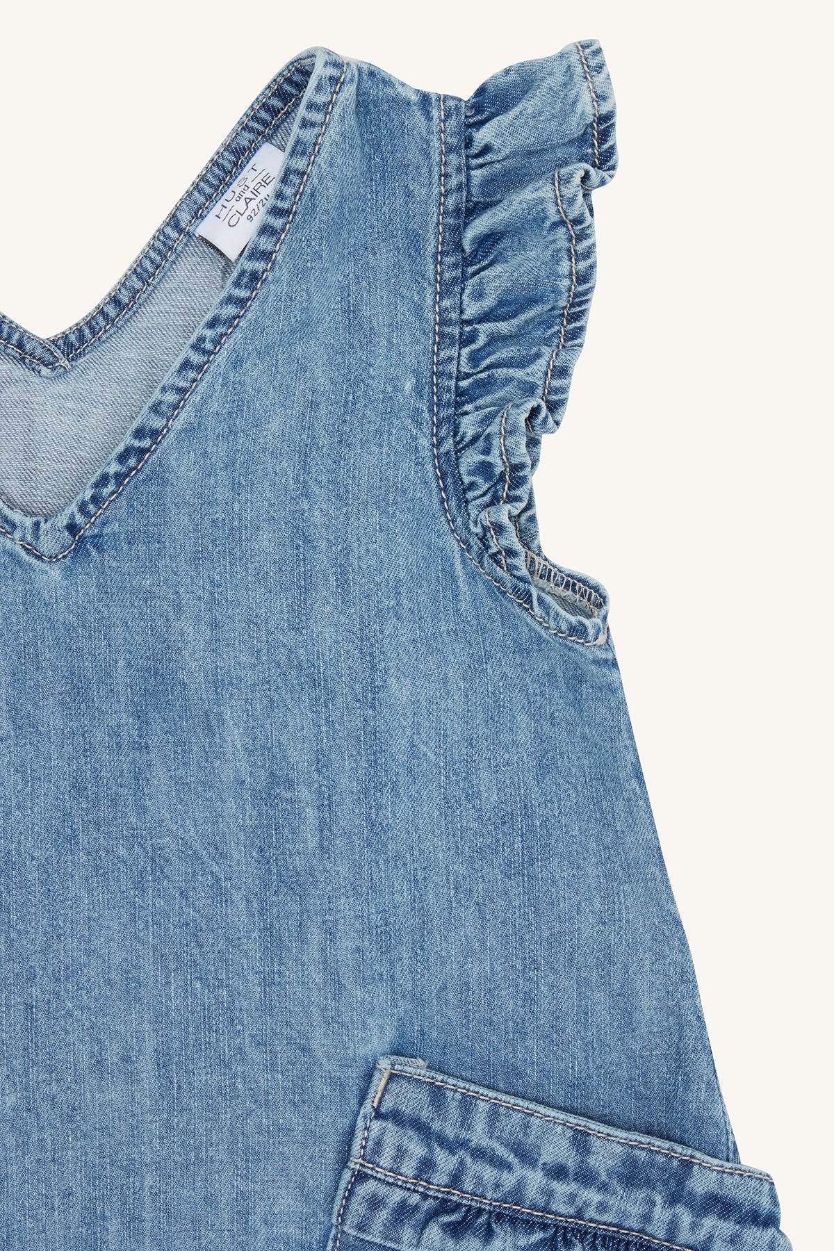 Hust & Claire Kaila Kleid, Washed denim