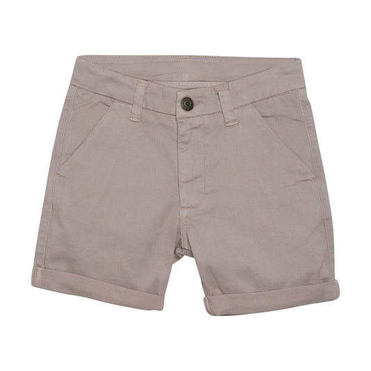 Shorts Twill grau