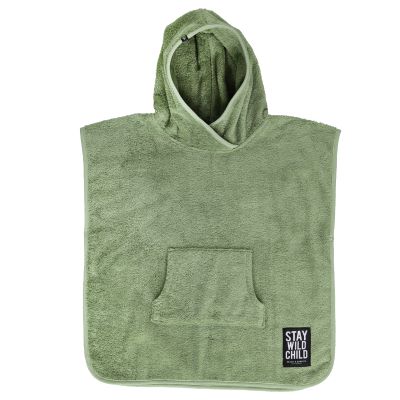 Poncho, Basil (100% Organic Cotton)