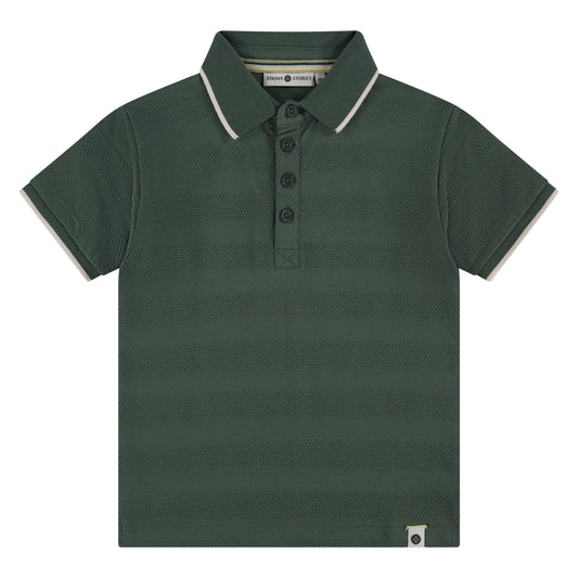 Jungen Polo-Shirt Classic Bottle in Flaschengrün mit Knopfleiste & Kontrastkragen. Hochwertige Baumwolle, atmungsaktiv & stilvoll für Alltag & Schule in Winterthur, Zürich, Schweiz.