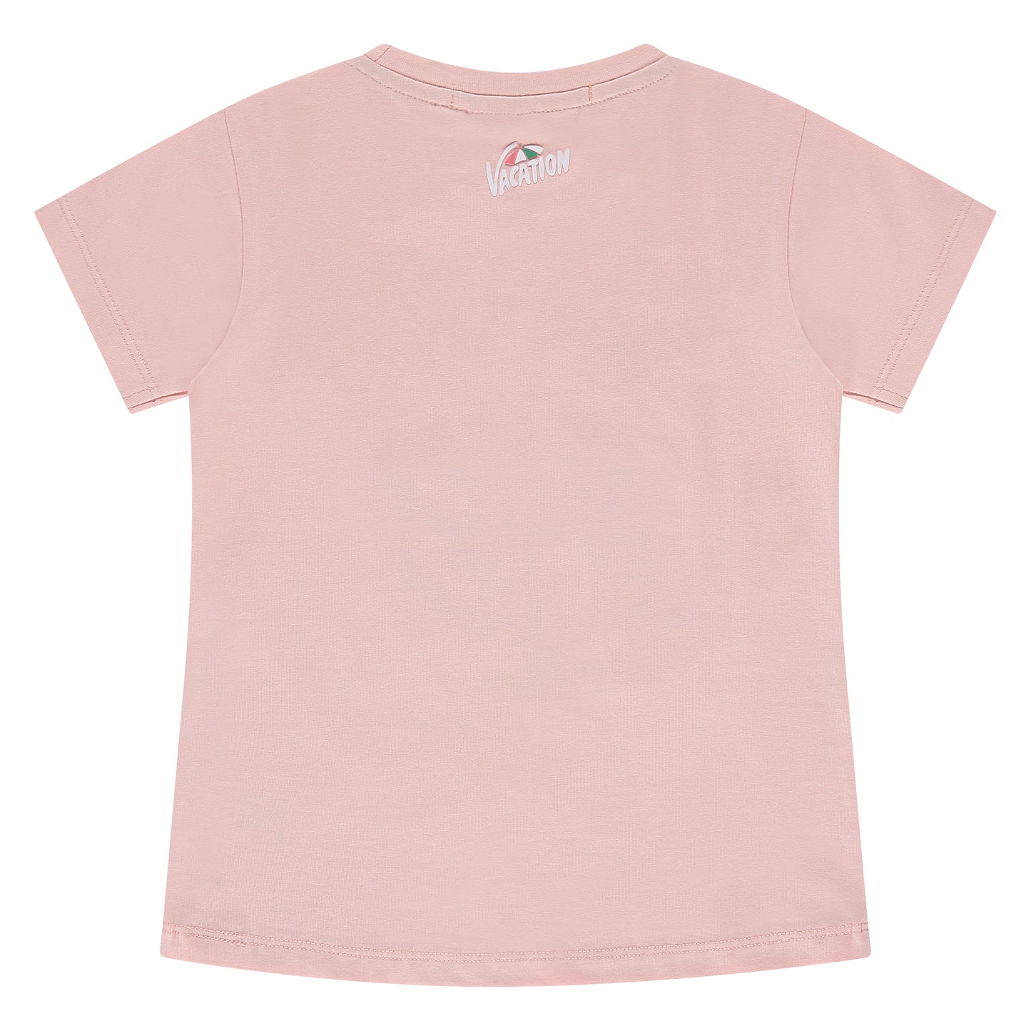 Kurzarm Mädchen T-Shirt in blushfarbenem Rosa. Hochwertige Bio-Baumwolle, hautfreundlich & bequem für jeden Tag in Winterthur, Zürich, Schweiz.