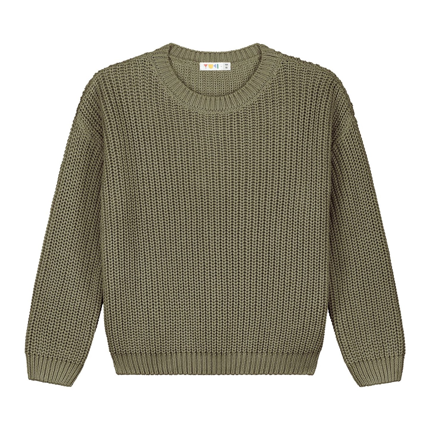 Chunky Women Knit Sweater, sage